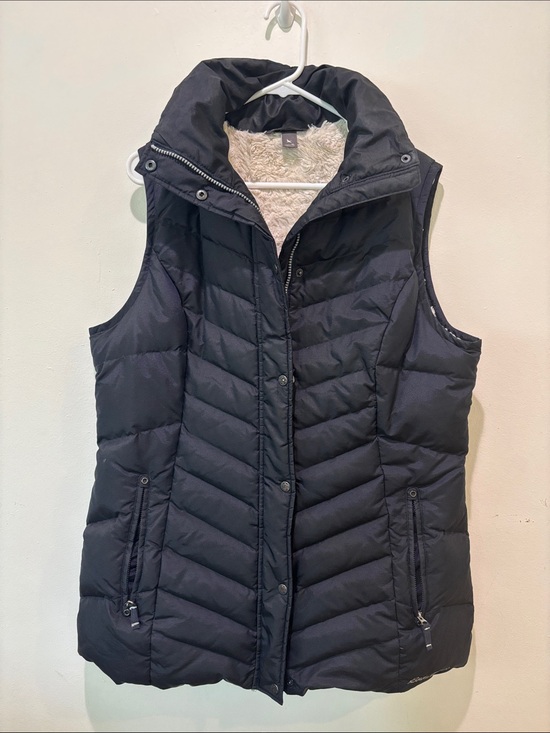 Eddie Bauer Jackets & Blazers - Midnight Blue Eddie Bauer Women's Quilted Lined Down Puffer Vest Size XL